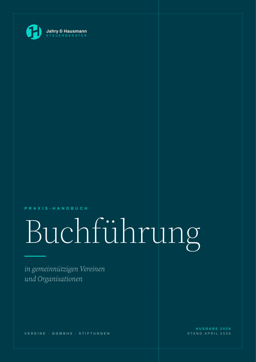 Cover des Buches Buchführung in gemeinnützigen Vereinen und Organisationen